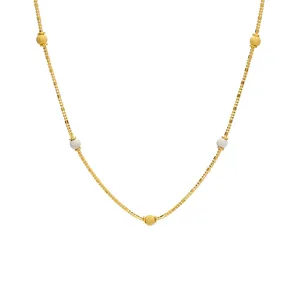 22K Gold Chain W/ Length 18inches