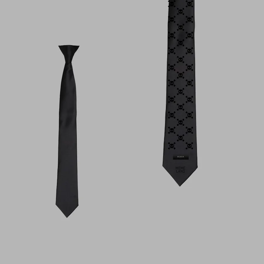 Blvck x Memeland Tie