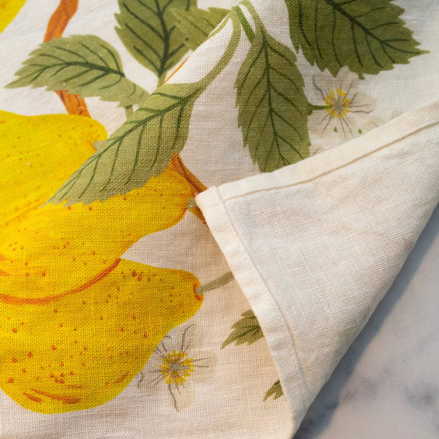 Botanica Paper Co. - PEAR ORCHARD | 100% LINEN TEA TOWEL