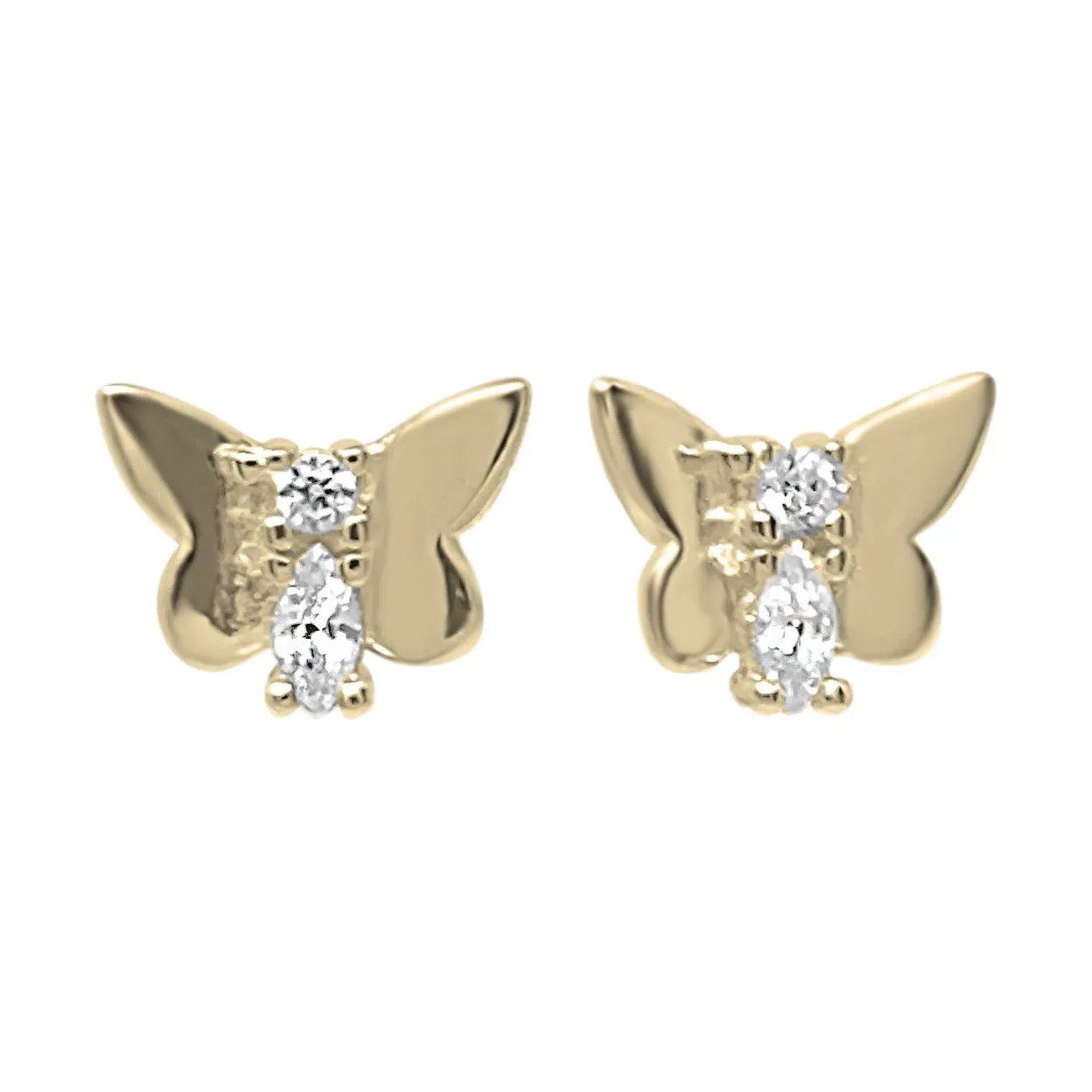 Butterfly Stud Earrings