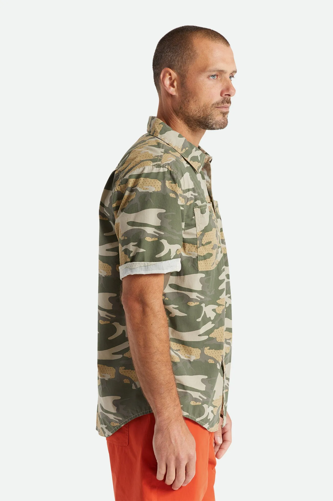 Charter Utility S/S Woven Shirt - Tear Drop Camo