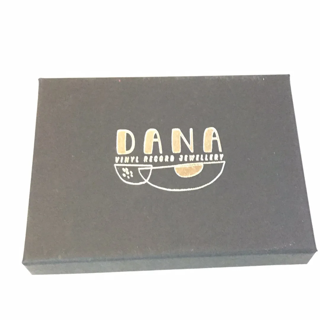 Dana Jewellery Large Black Star Studs