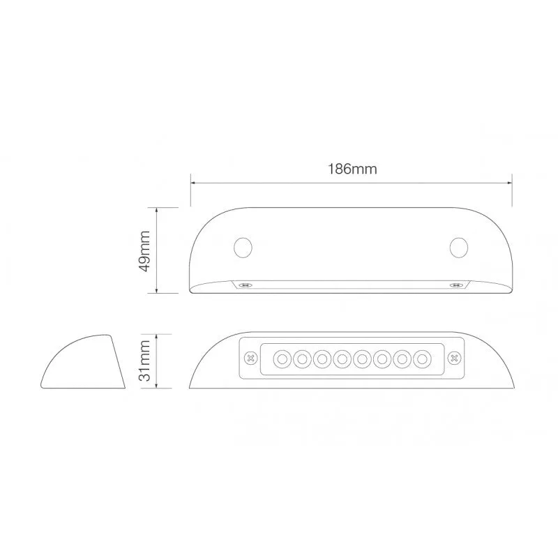 Door Entry Scene Lamp LED Autolamps – Cool White