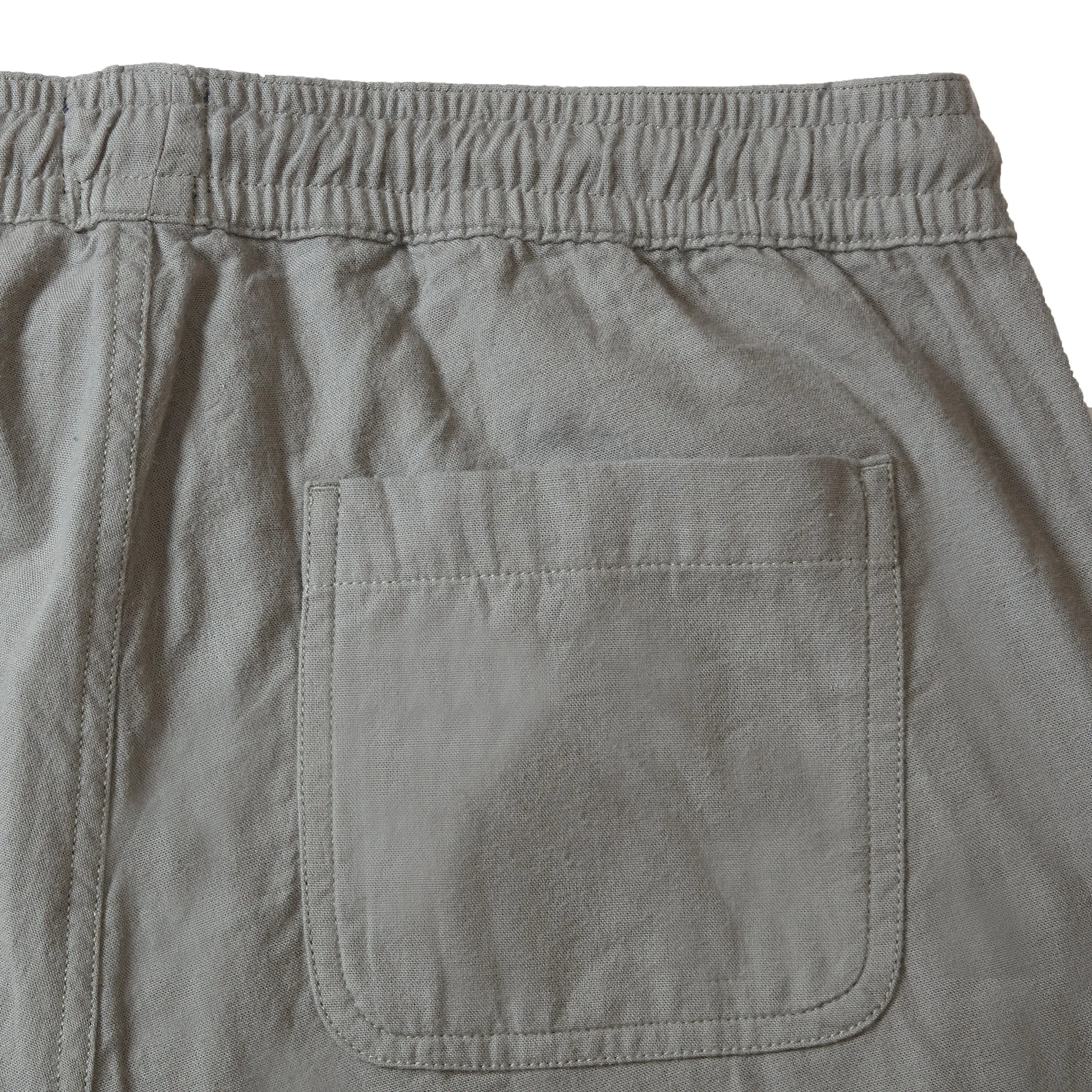 Double Cloth Draw Cord Pants - Moon Mist