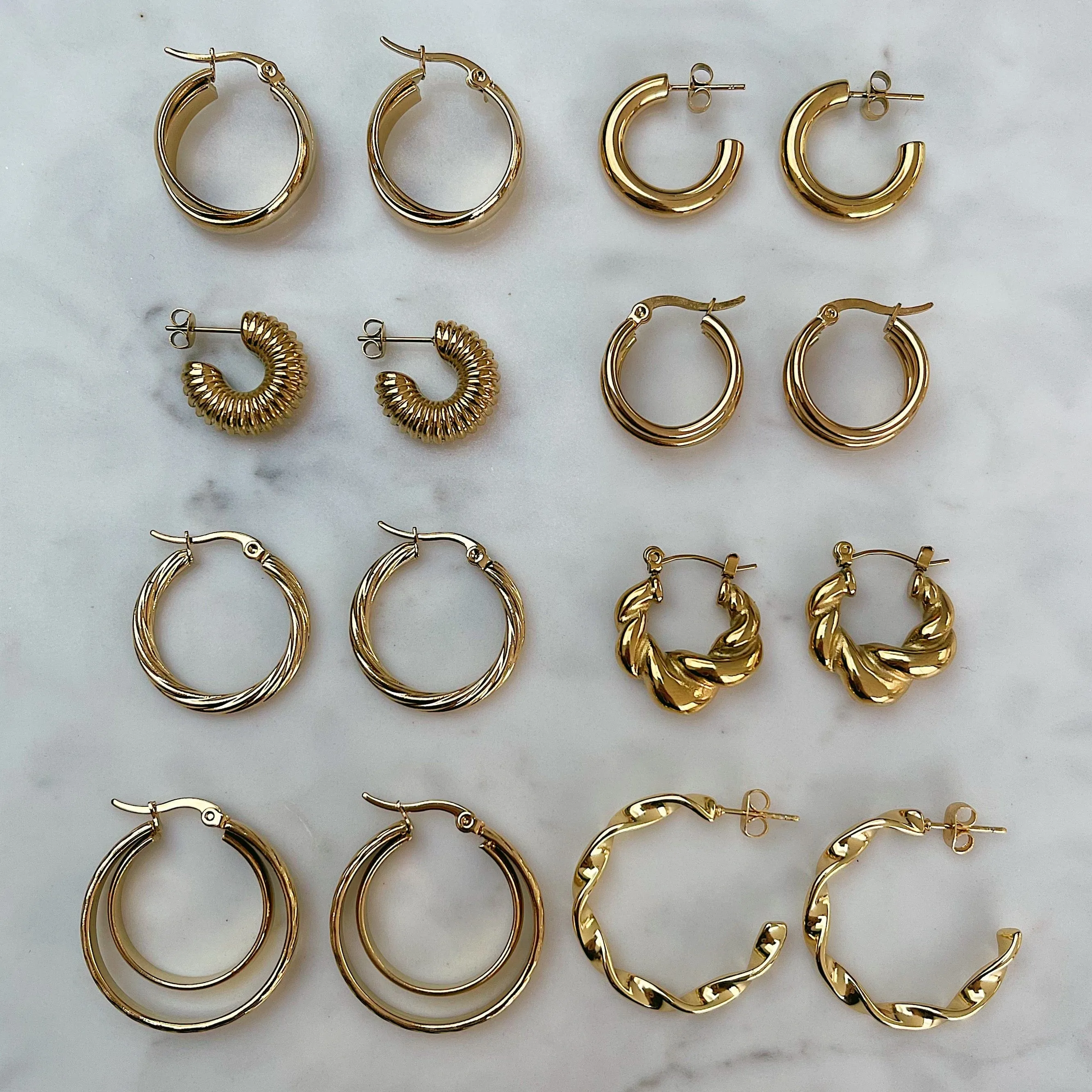 Erin Hoop Earrings