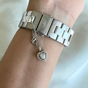 Heart Watch Charm