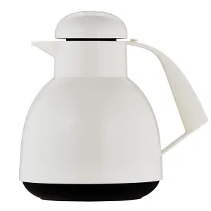 Helios Day Push thermos Vacuum Jug White 1 Litre