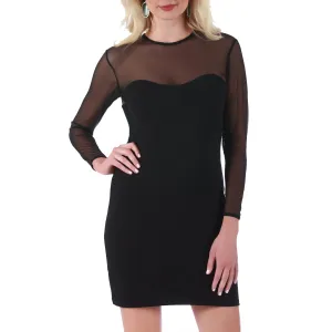 InstantFigure Fitted Mesh Dress 168702