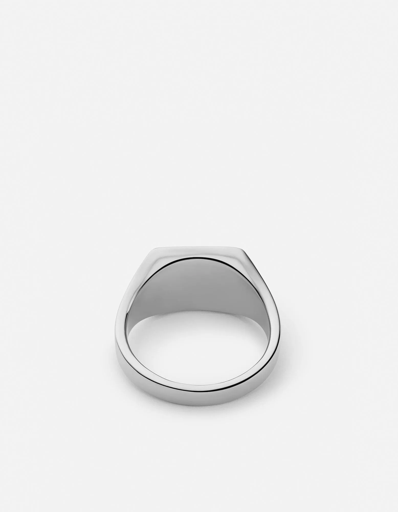 Ledger Ring, Sterling Silver