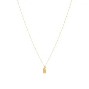 Letter Necklace - Gold