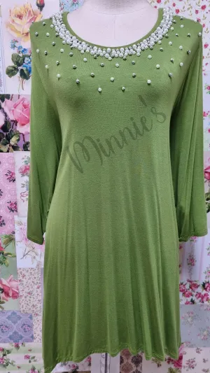 Lime Green Top BK007