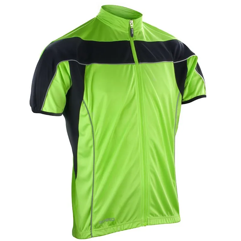 Mens Bike wear full zip top