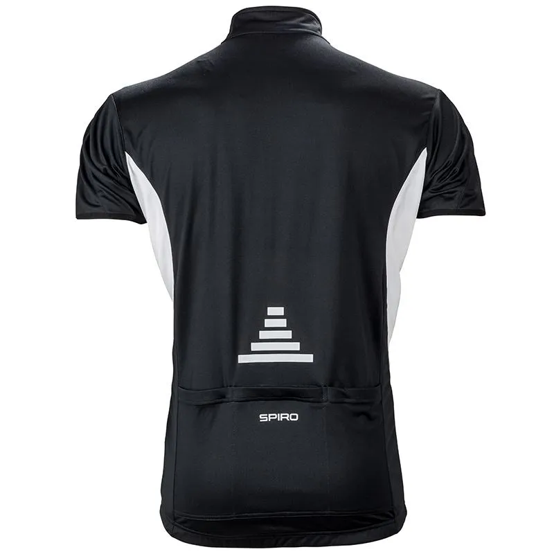 Mens Bike wear full zip top