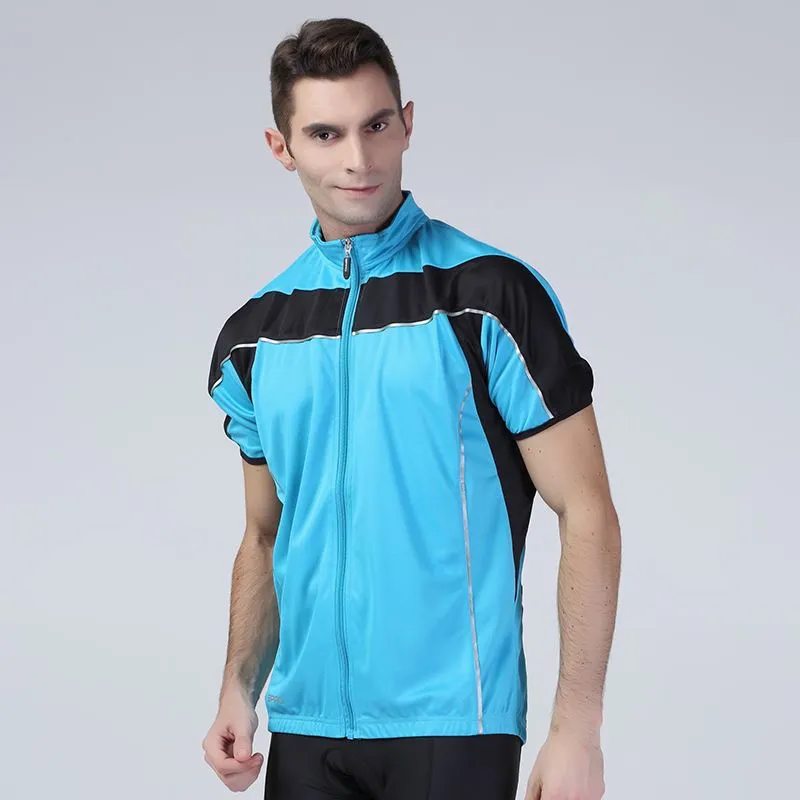 Mens Bike wear full zip top