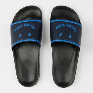 Paul Smith - Men's Sliders Nyro Face in Navy/Black