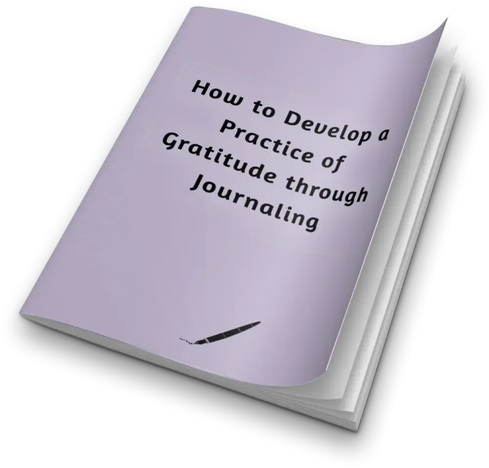 "How to Develop a Practice of Gratitude Through Journaling" PLR Report - Journaling Content with Private Label Rights