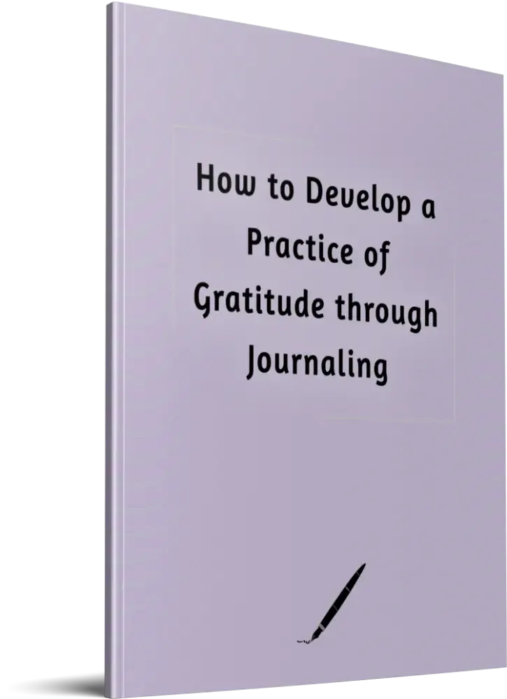 "How to Develop a Practice of Gratitude Through Journaling" PLR Report - Journaling Content with Private Label Rights