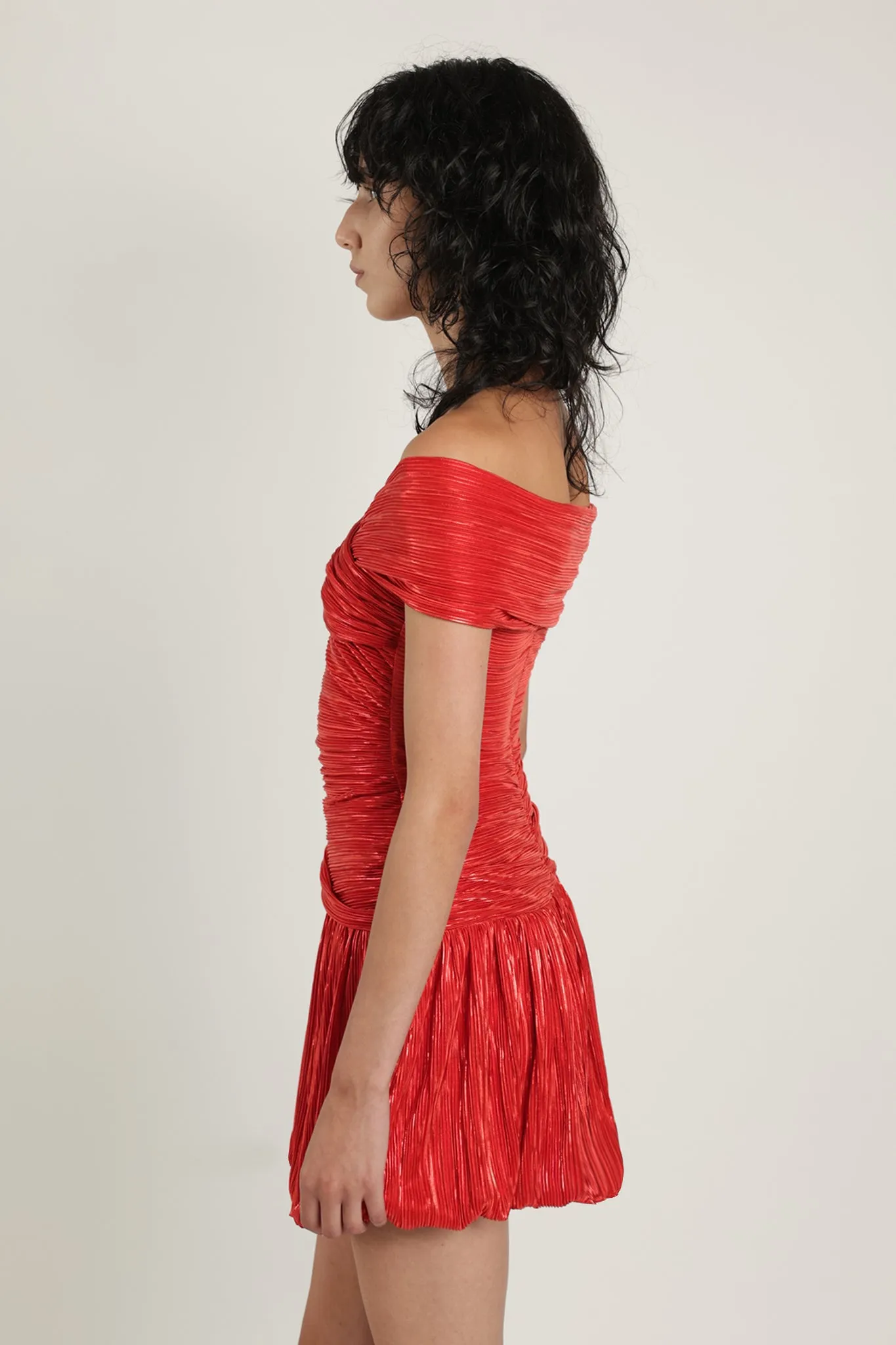 SABINA MUSAYEV Lilium Dress - Radiant Red