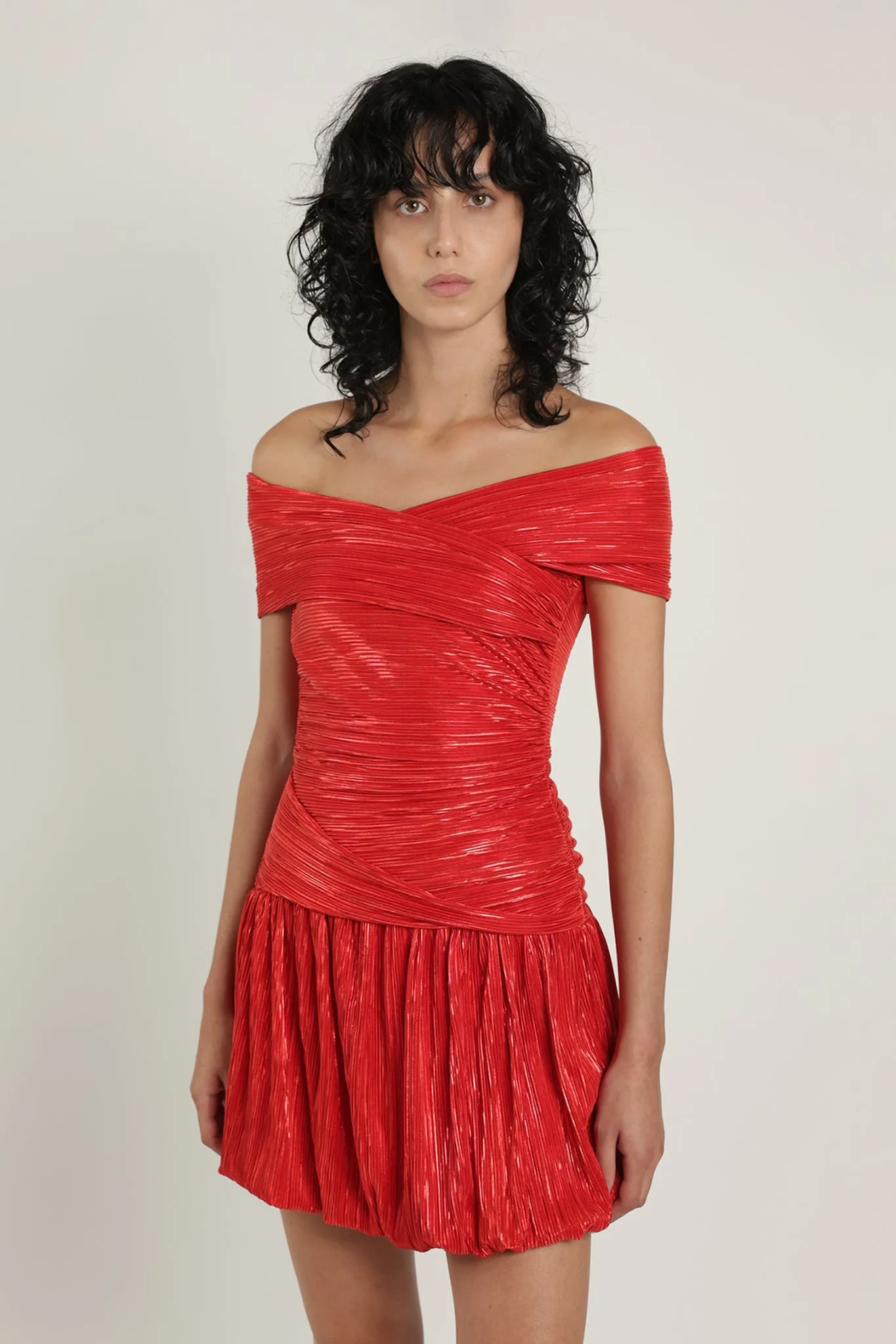 SABINA MUSAYEV Lilium Dress - Radiant Red