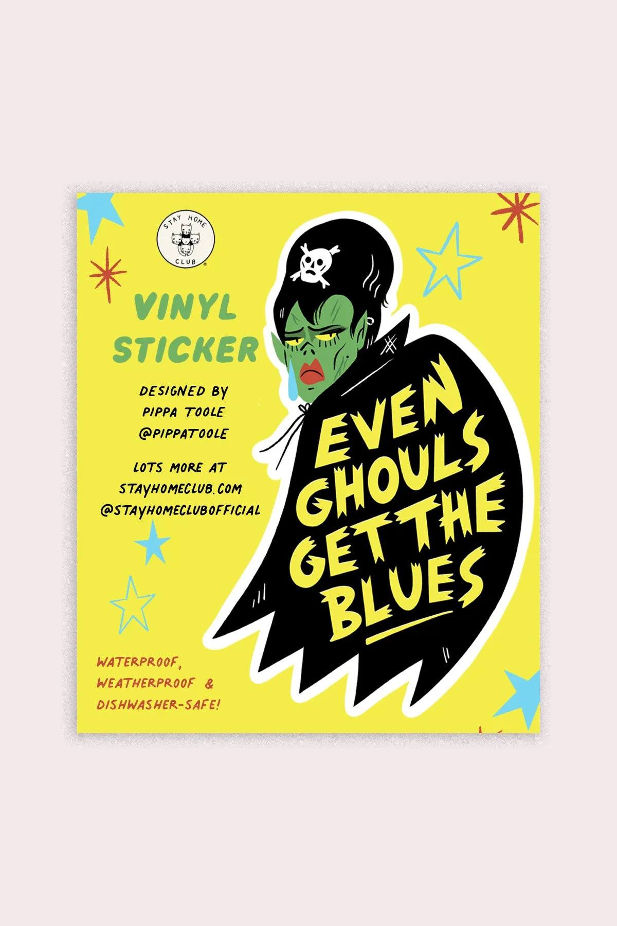 Sad Ghouls Vinyl Sticker