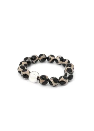 Simon Sebbag - Stretch Tortoise Agate Bracelet