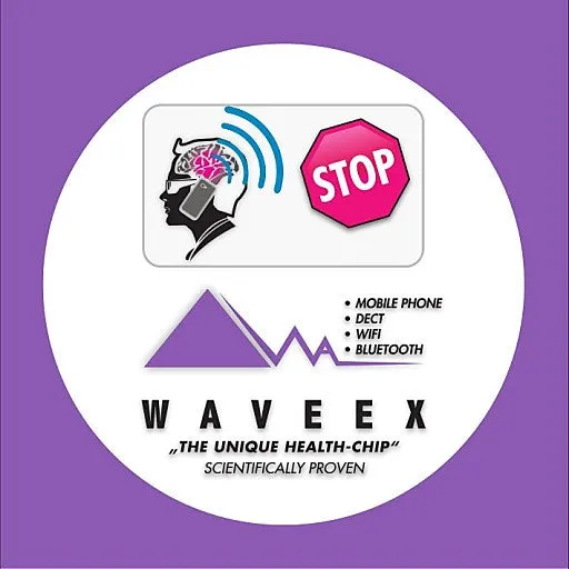 Waveex Mobile Chip protection against cell phone radiation. EU approved & Proven new product.